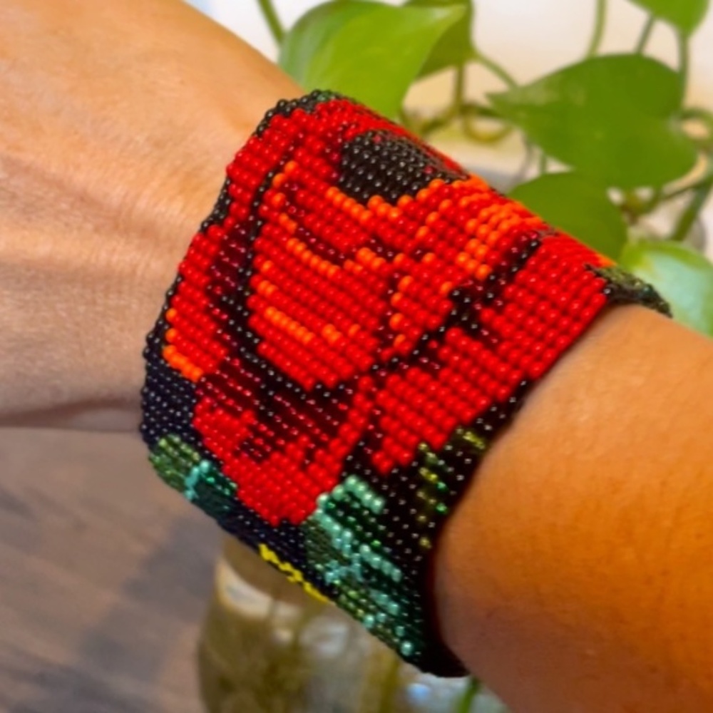 Handmade Mexican Huichol Bracelet